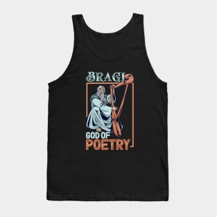 Viking god of poetry Bragi Tank Top